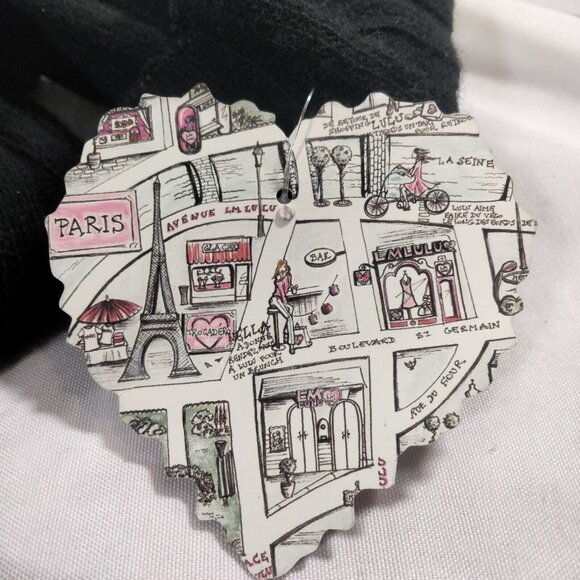 NWT Patricia Forgeal LM LULU French Black Silver Wool Fur Sweater Y2K Goth Rave - Picture 12 of 16